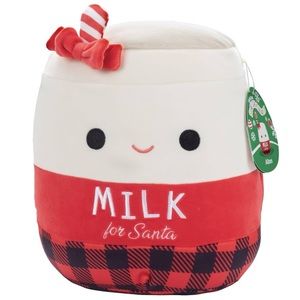 NWT Alten The Milk For Santa Christmas Squishmallow 14”